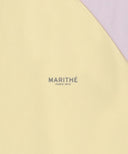 W SMALL REGULAR LOGO RAGLAN CROP TEE IN LIGHT PURPLE image 9