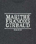 CLASSIC LOGO KNIT PULLOVER IN CHARCOAL GREY image 9