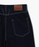 M LOW-WAIST TUCK WIDE DENIM PANTS IN LIGHT BLUE image 10