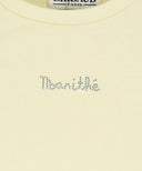 KIDS W LACE FRILL SLEEVELESS IN LIGHT YELLOW image 9