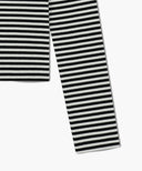 W DEEP NECK LONG SLEEVE IN BLACK image 15