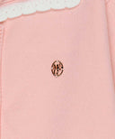 KIDS W LACE COLLAR CARDIGAN IN PINK image 9