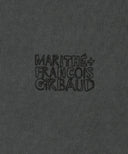 DRAWING LOGO DYEING TEE IN CHARCOAL GREY image 9