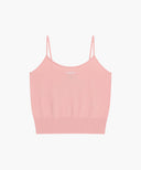 W BASIC KNIT CARDIGAN SETUP IN CORAL PINK image 9