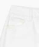 W DENIM MAXI SKIRT IN OFF WHITE image 12