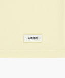 W BASIC STRING CROP SLEEVELESS IN LIGHT YELLOW image 9