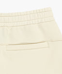 W LACE DETAIL SWEAT SHORTS IN IVORY image 9