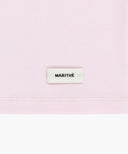W BASIC STRING CROP SLEEVELESS IN LIGHT PINK image 9