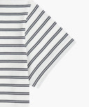 W CLASSIC LOGO CROP TEE IN DARK NAVY image 9