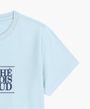 W CLASSIC LOGO TEE IN ICE BLUE image 9