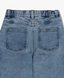 KIDS X-POCKET TAPERED DENIM PANTS IN BLUE image 9