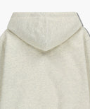 CLASSIC LOGO EMBROIDERY HOODIE (BRUSHED) IN OATMEAL