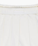 KIDS W MARINE PLEATED SKIRT IN IVORY image 9