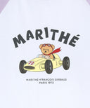 KIDS BEAR RAGLAN LONG SLEEVE TEE IN LIGHT PURPLE image 9