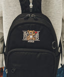 KIDS BEAR CLASSIC LOGO 2WAY SLING BAG IN BLACK image 9