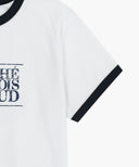 AEROCOOL CRACK CLASSIC LOGO RINGER TEE IN WHITE image 9