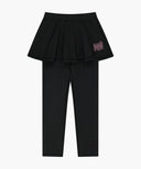 KIDS W ZIP UP RASHGUARD & SKIRT SET-UP IN PINK image 9