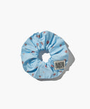 CLASSIC LOGO FLOWER HAIR SCRUNCHIE IN LIGHT BLUE image 1