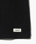 W BASIC CROP TEE IN BLACK image 10