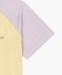 W SMALL REGULAR LOGO RAGLAN CROP TEE IN LIGHT PURPLE image 10