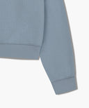 W CLASSIC LOGO CROP SWEATSHIRT IN SKY BLUE image 10
