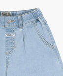 KIDS W DENIM SHORTS IN LIGHT BLUE image 10
