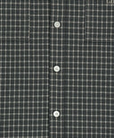 M CHECK HALF SLEEVE SHIRT IN DARK NAVY image 16