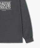 CLASSIC LOGO LONG SLEEVE IN CHARCOAL GREY image 10