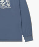 CLASSIC LOGO LONG SLEEVE IN ASH BLUE image 10