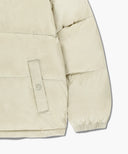 CLASSIC LOGO DOWN JACKET IN LIGHT BEIGE image 10