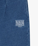 KIDS CLASSIC LOGO BERMUDA ONE TUCK SWEAT SHORTS IN BLUE image 10