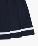 KIDS W MARINE PLEATED SKIRT IN NAVY image 10