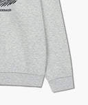 WINERY APPLIQUE LOGO OVER FIT SWEATSHIRT IN LIGHT HEATHER GREY image 10