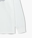 DOODLE GRAPHIC LONG SLEEVE IN WHITE