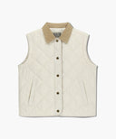 W DETACHABLE QUILTING JACKET IN IVORY image 12
