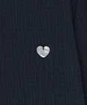 KIDS W PEPLUM BLOUSE IN NAVY image 10