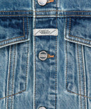 DENIM TRUCKER JACKET IN LIGHT BLUE image 10