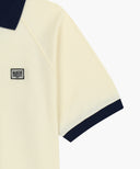 SMALL CLASSIC LOGO PK COLLAR POINT TEE IN IVORY image 13