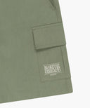 KIDS COTTON CARGO SHORTS IN KHAKI image 10