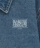 DENIM BLOUSON JACKET IN BLUE image 10