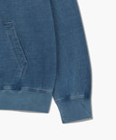 GARMENT DYED SWEATSHIRT IN BLUE