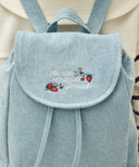 KIDS W DENIM MINI BACKPACK IN LIGHT BLUE image 10