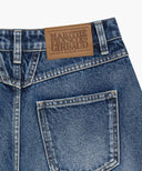 W WIDE FIT VINTAGE WASHED DENIM PANTS IN BLUE image 13