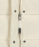 W BASIC CROP DOWN JACKET IN IVORY image 10