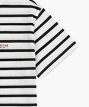 SMALL REGULAR LOGO TEE IN CHARCOAL GREY image 10