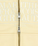 W CLASSIC LOGO CROP HOODIE ZIPUP IN BUTTER image 10
