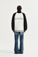HIGH NECK RAGLAN KNIT ZIP UP FOR MEN IN DARK BROWN image 17