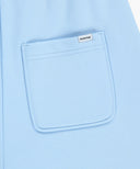 W REGULAR LOGO SWEAT SHORTS IN ICE BLUE image 11