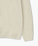CLASSIC LOGO HALF NECK FLEECE SWEATSHIRT IN IVORY image 11