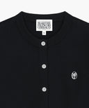 W BASIC KNIT CARDIGAN SETUP IN BLACK image 11